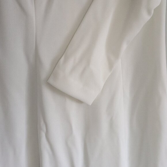 BNWOT Vintage Women's XS White Union‎ 70's Winter Wedding w Hood Maxi Dress Gown - Picture 10 of 16